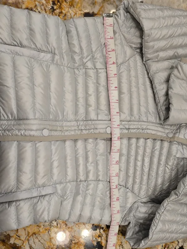 Patagonia Lightweight Fiona Parka mid-length Gray XS - Image 7