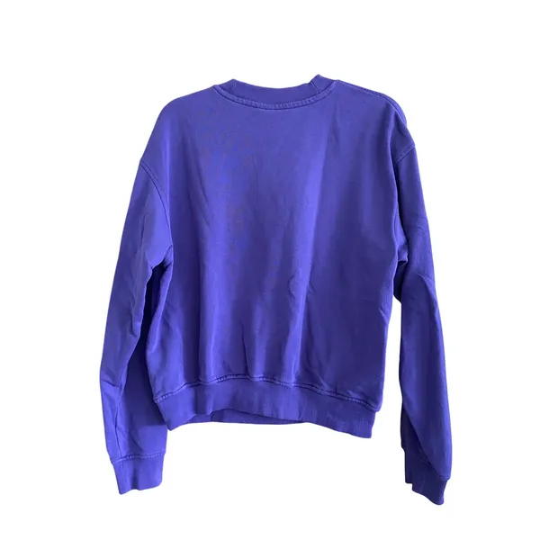 H&M Alaska Graphic Purple Pullover Size Large - Image 5
