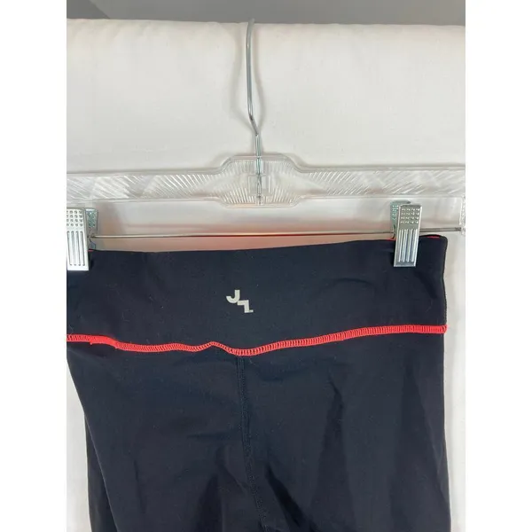Joy Lab Black Leggings with Exposed Pink Seam Size Small - Image 4