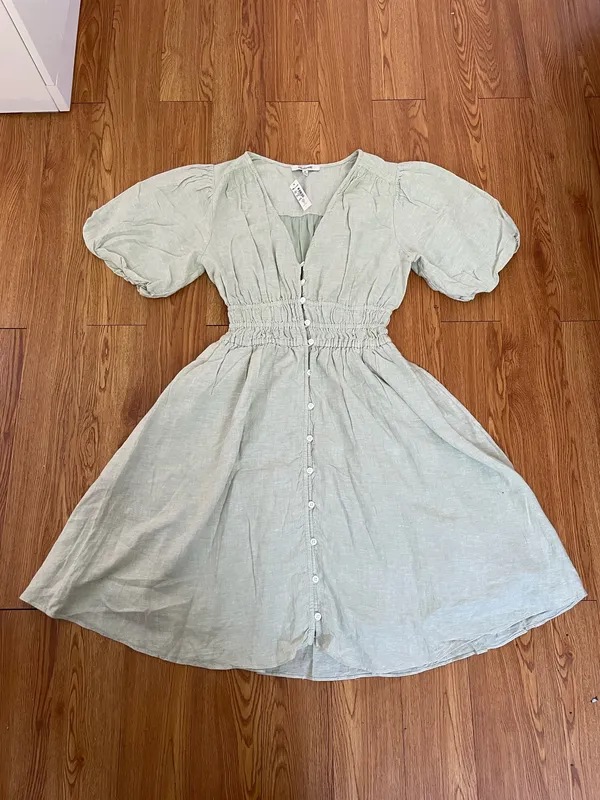 Madewell Sophie mint mini dress size XS nwt - Image 5