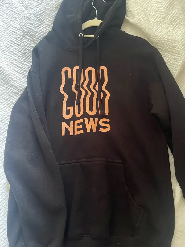 Urban Outfitters Christian Jesus Saves Hoodie Sweatshirt - Image 2