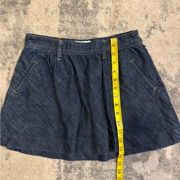 Abercrombie &Fitch Blue Denim Mini Skirt - Image 5
