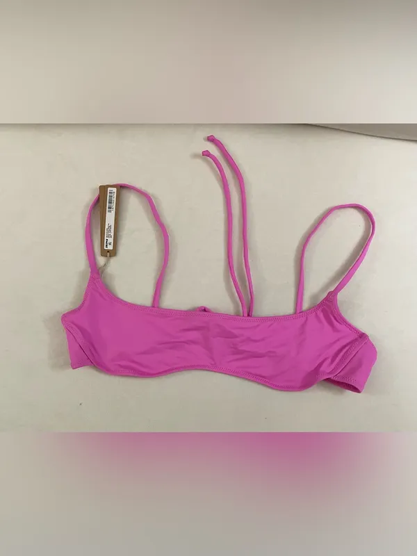 Skims SET NWT Neon Orchid Pink Bikini Swim Set 2-pc set top & Bottom Size L - Image 6