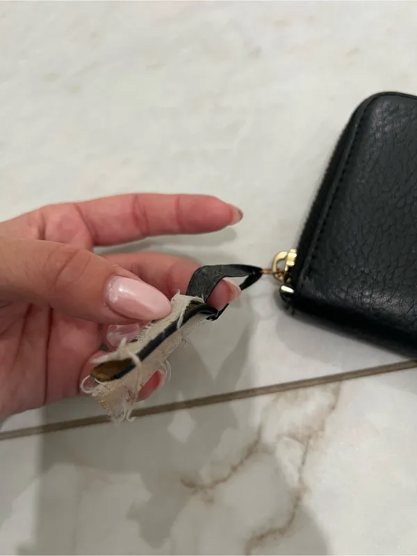 Kate Spade Black Pebbled Leather Zip Wallet - Image 2