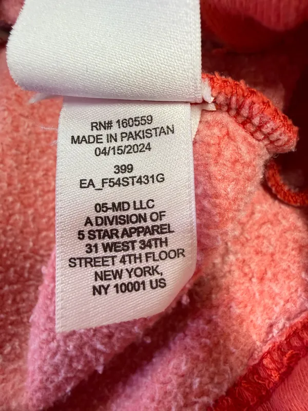 B. Wear Kansas City Chiefs NFL Cropped Sweatshirt Medium Team - Image 6