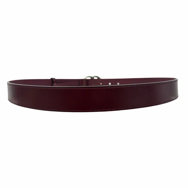 Gucci GG Marmont Belt Red Leather Gold Buckle Women Size 95/38 - Image 7