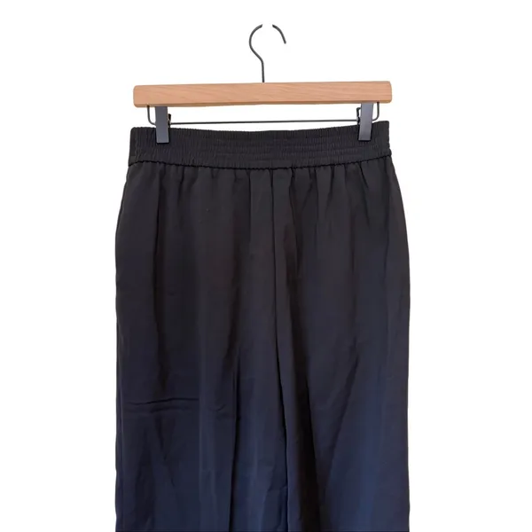 Quince Stretch Crepe Classic Trouser Pants Black Size 8 NWT - Image 4
