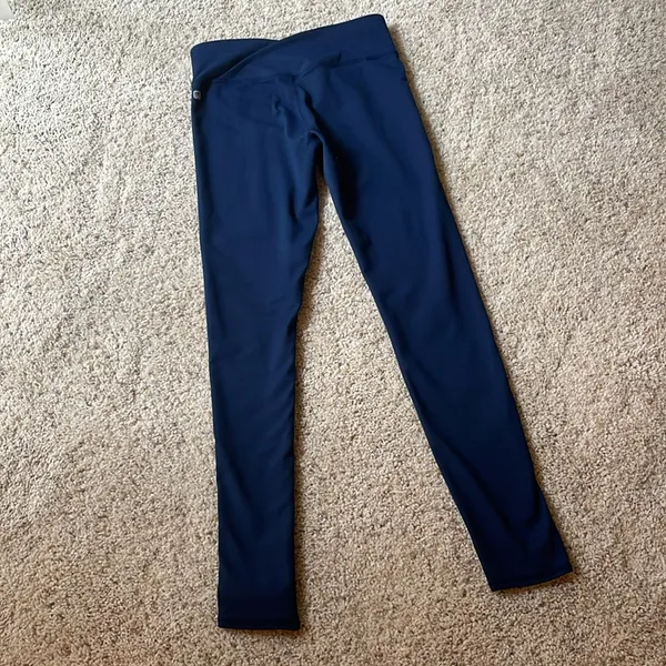 Fabletics navy blue yoga pants size xs #54 - Image 3