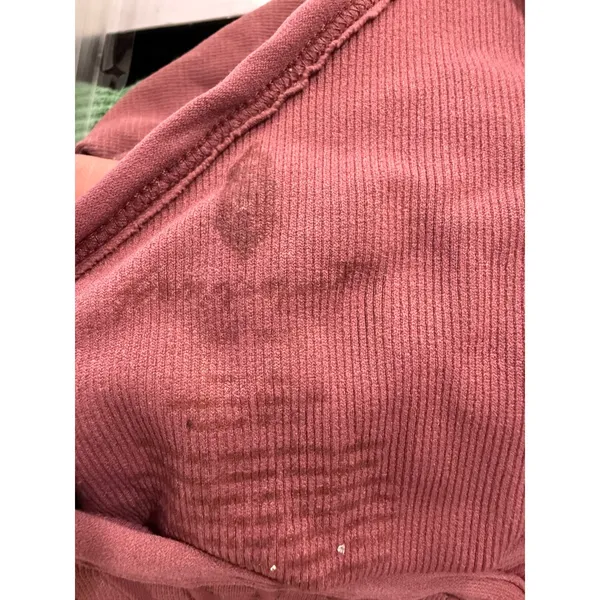 Free People Movement Good Karma Bodysuit Dusty Rose Pink Seamless Small Medium - Image 6