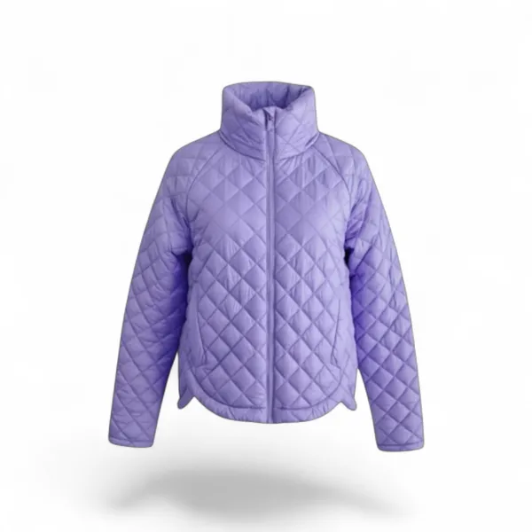 Athleta Whisper Featherless Puffer Jacket Madeira Purple XL - Image 9