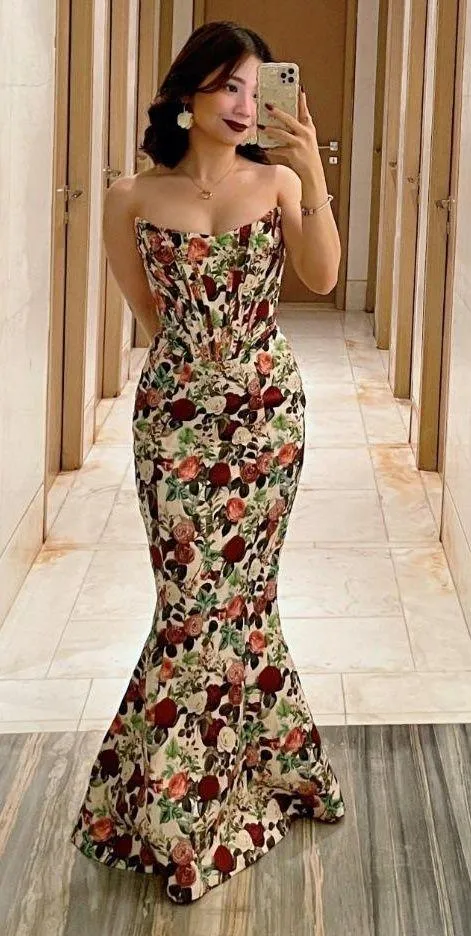 House Of CB Vintage Floral Malika Maxi Dress - Image 6