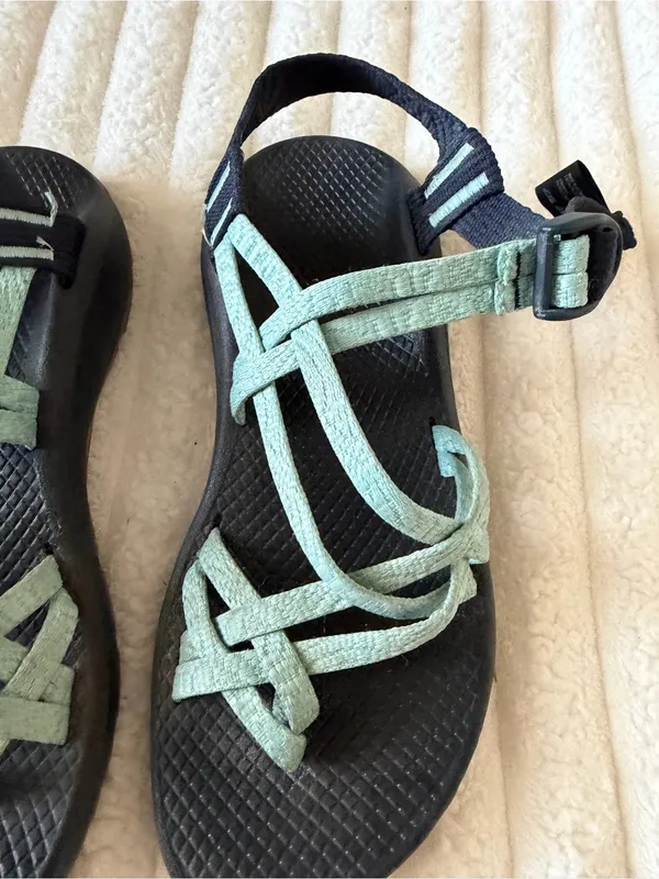 Chaco’s Women’s Blue Strappy Outdoor Sandals - Image 3