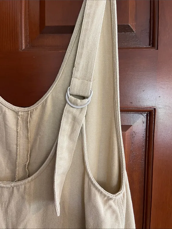 EE•••Some mineral washed scoop neck two pocket jumpsuit size medium - Image 5