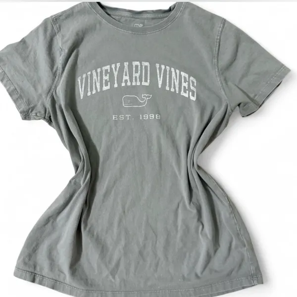 Vineyard Vines Classic Gray‎ Short Sleeve Tee - Image 2