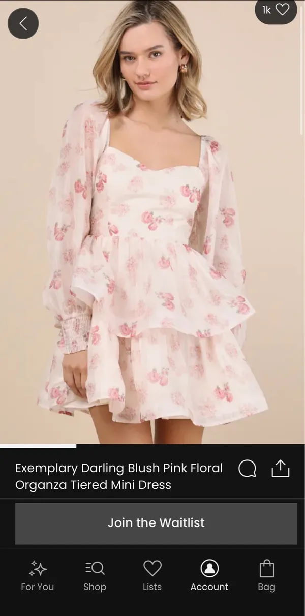 Lulus Floral Dress Mini - Image 4
