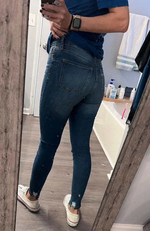 Ripped Skinny Jeans - Image 2