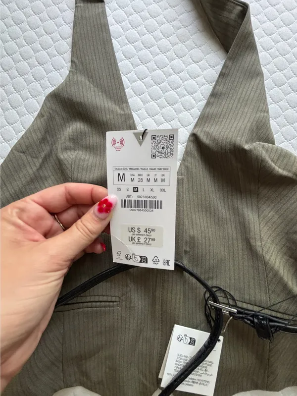Zara Office Siren Halter Top  - Image 2