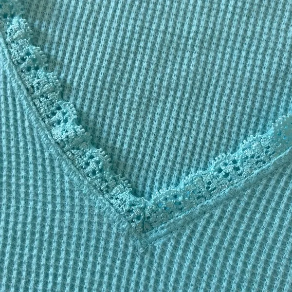 Victoria’s Secret thermal tee. Xs-s - Image 6