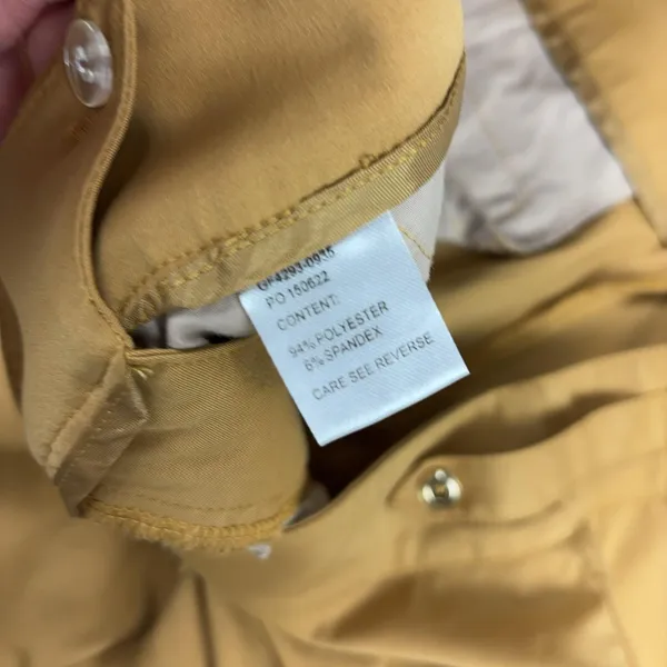 Tail Capri Pants Womens 6 Beige Twill Golf Straight Leg Stretch Pockets Casual - Image 8