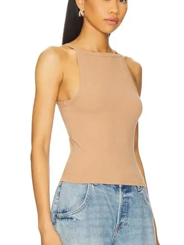 FREE PEOPLE x We The Free Mia Tank - Macchiato - Image 5
