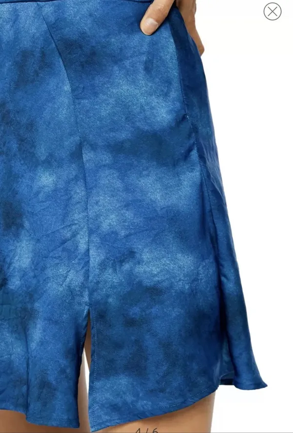 Free People SZ 8 Martine Flirt Tie-Dyed Mini Skirt BNWTS SIZE 8 $68.00 - Image 5