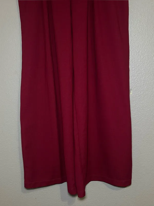 Halara High Waisted Pocket Wide Leg Waffle Knit Work Pants Womens Size XS Petite - Image 6