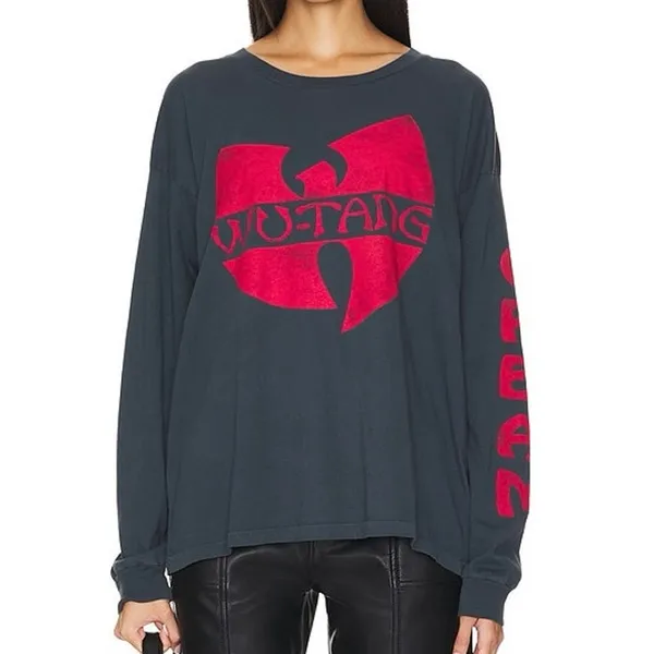DAYDREAMER Wu-Tang Clan "C.R.E.A.M." Long Sleeve Merch Tee Size S New MSRP $106 - Image 2