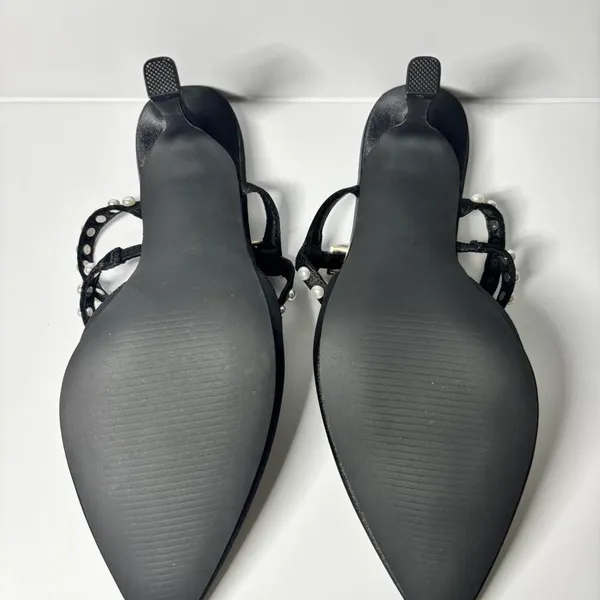Coutgo Black Pear Heels Size 6 - Image 4