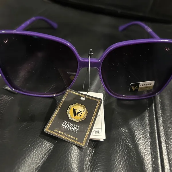 Luxury Purple Sunglasses - Image 7