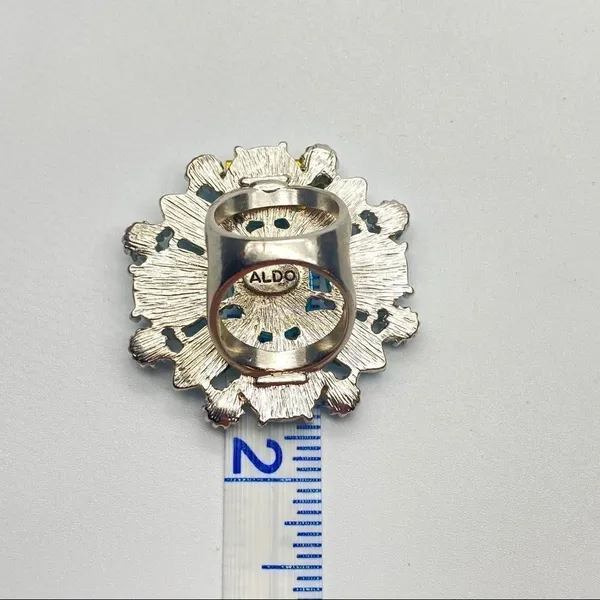 Aldo Turquoise Statement Southwest Ring size 7‎ - Image 5