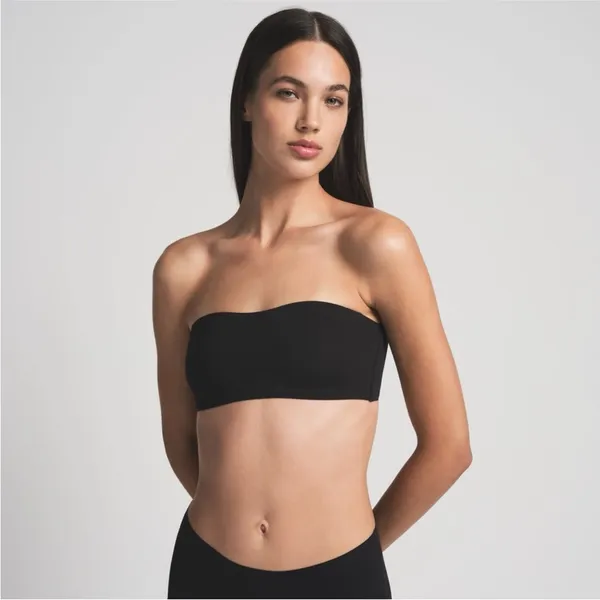 SKIMS NAKED BANDEAU BRA IN‎ ONYX strapless NWT size 3X - Image 10
