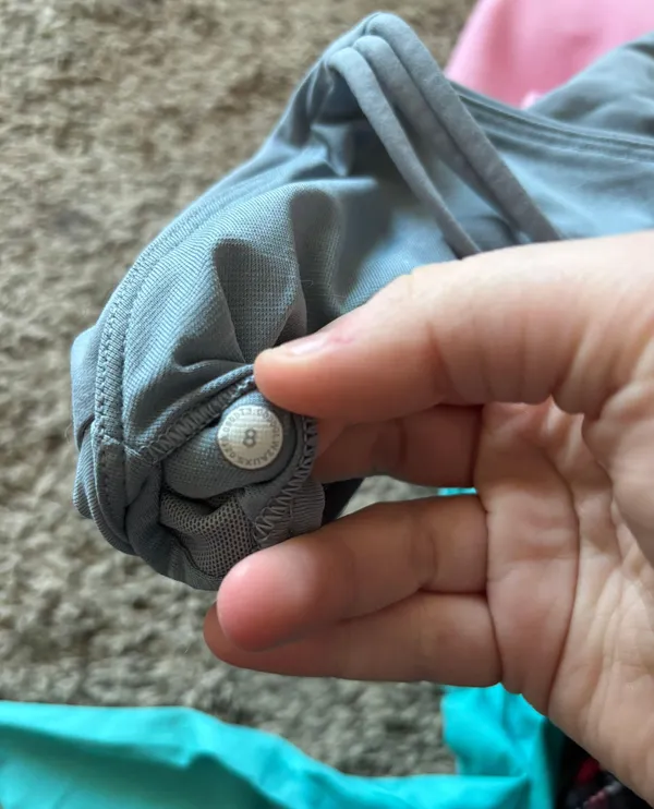 Lululemon Love Knot Sports Bra in Chambray - Image 6