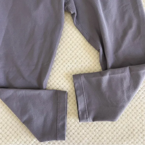 Lululemon Purple Align High-Rise Crop Leggings - Image 3