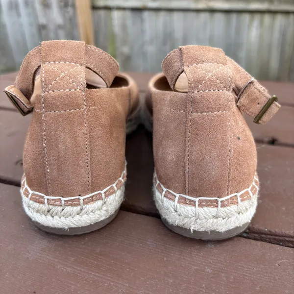 Como vintage Crown Vintage Tan Espadrille Flats | Size 7M - Image 7
