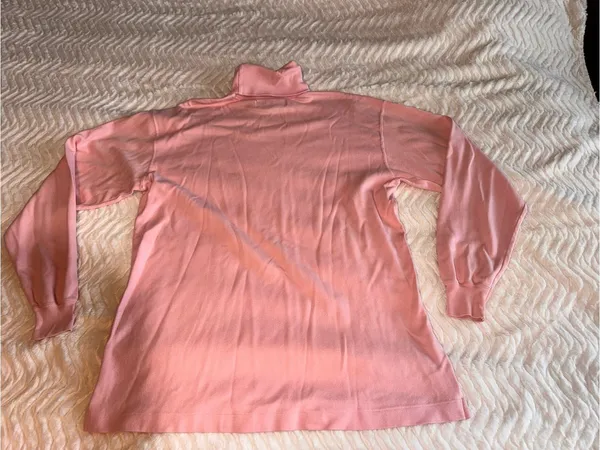 Ralph Lauren Dusty Pink Cotton Turtleneck - Image 5