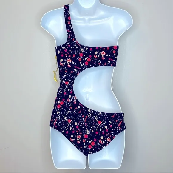 LA Hearts One Piece Cut-Out Swimsuit‎ Size M NWT - Image 2