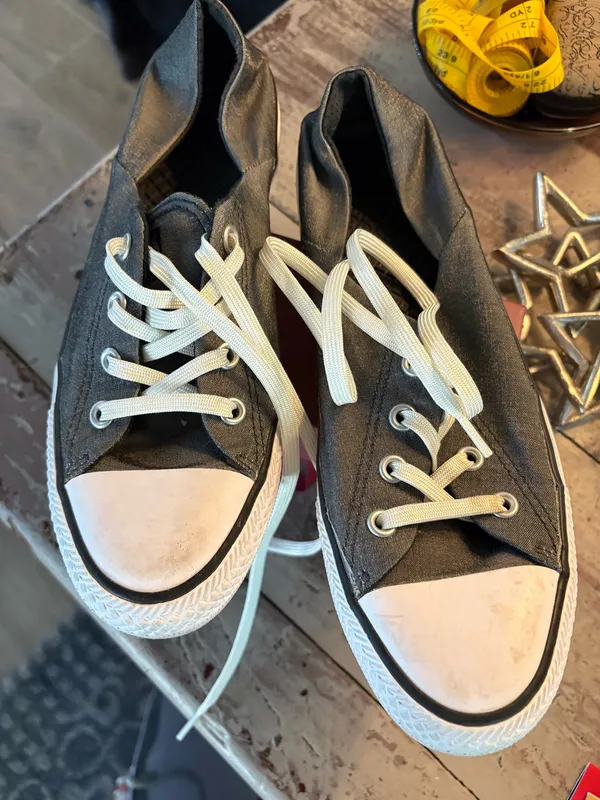 Grey Converse All Star Low-Top Sneakers NWOT - Image 2