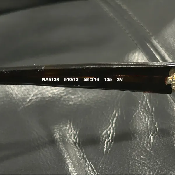 Ralph Lauren Black Eyeglasses frame Only - Image 7