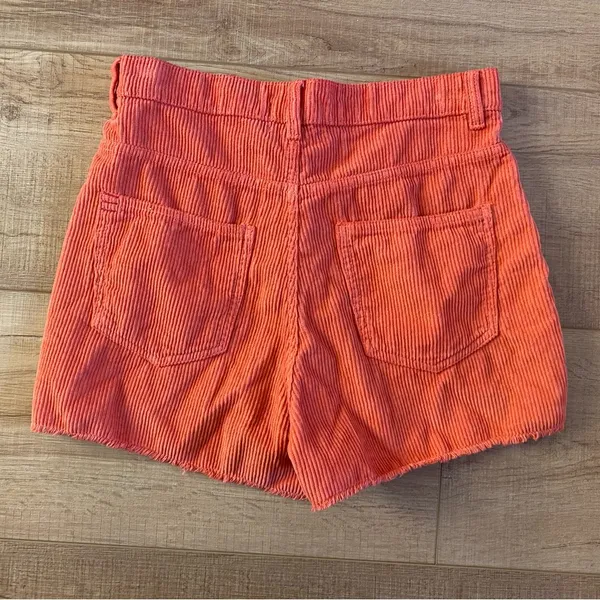 BDG Size 27 or 4 Corduroy orange mom jean shorts - Image 5