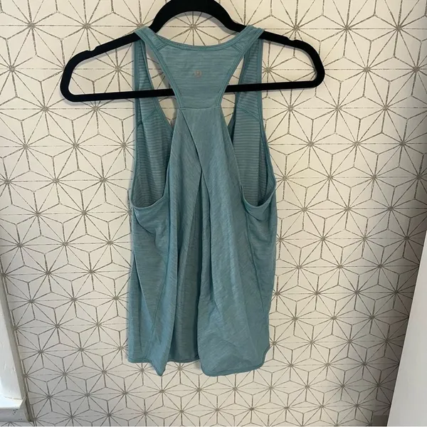 Lululemon Featherweight Teal Tank - Image 4