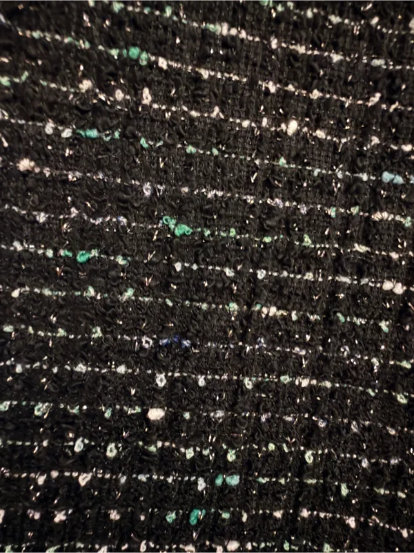 NWT Soho Black Tweed Pencil Skirt with Subtle Metallic Thread - Image 2