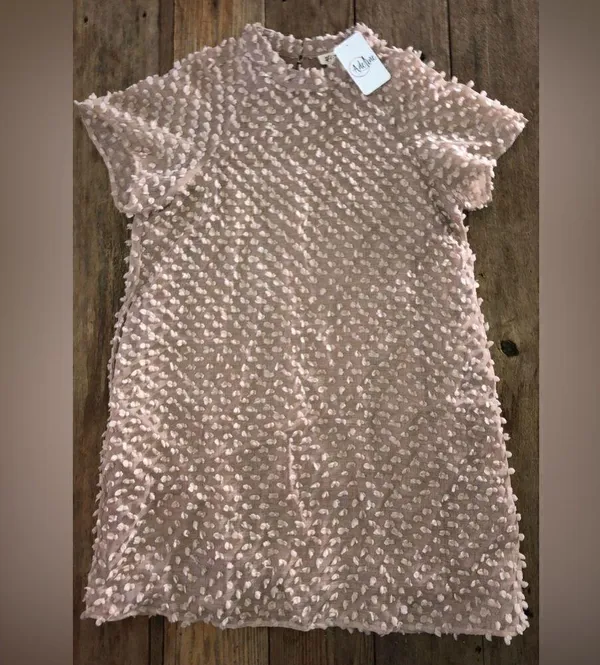 Listical Adeline clothing dress light pink super cute size M - Image 3