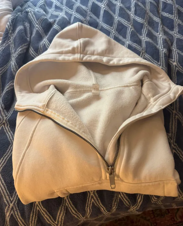 Half Zip Athletic Top White - Image 4