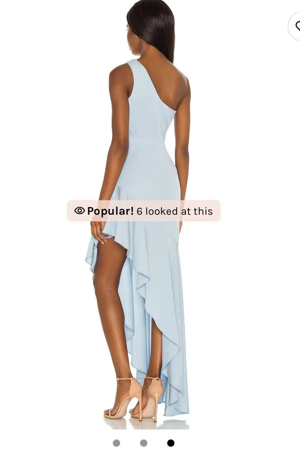Revolve Lori Gown Baby Blue - Image 3