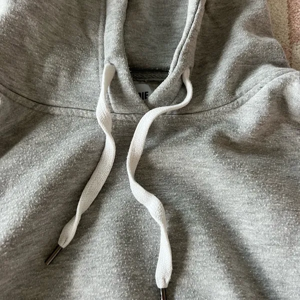 Best Ever Hoodie in Light Gray Size M - Image 4