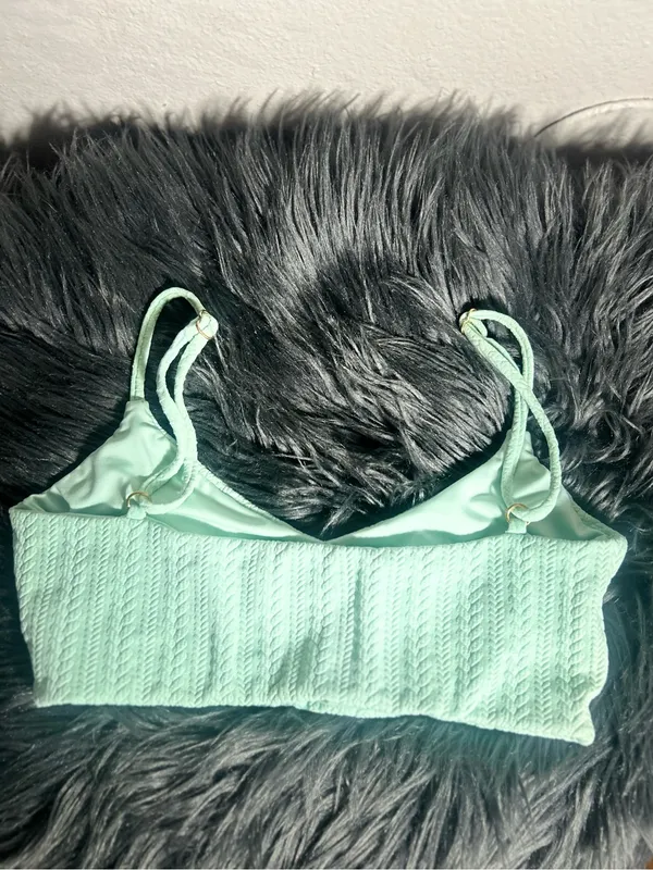 Beach Riot Georgia Crop Top Mint Size XS - Image 6