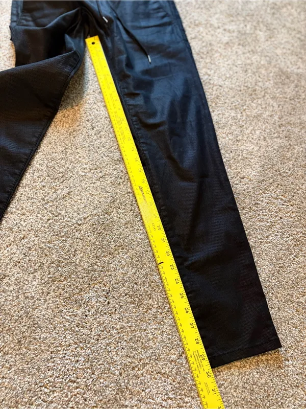 BEVY FLOG Shely Black Original Pants Size 29 | Drawstring Jogger Stretch - Image 15