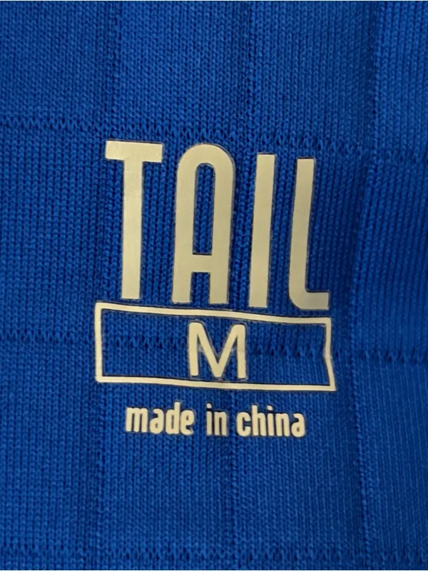 TAIL Royal Blue Quilted Full Zip Golf Tennis Vest Size Medium - Image 6