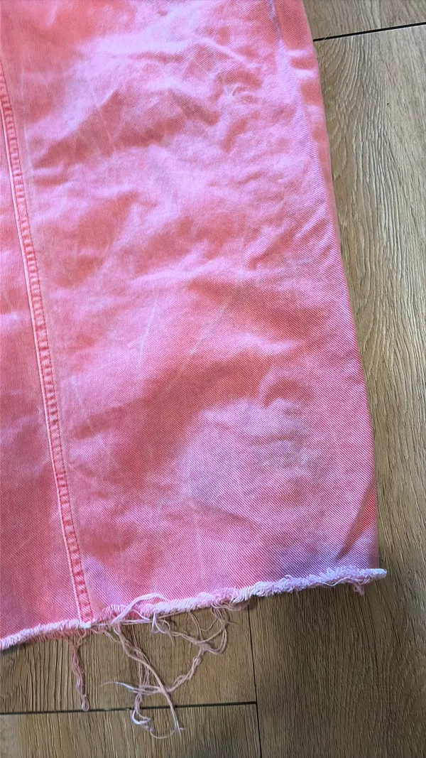 Gap Pink High-Rise Wide-Leg Jeans - Image 4