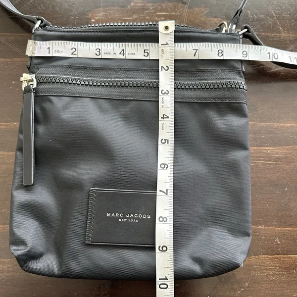 Marc Jacobs Biker North South Black Nylon Crossbody Bag - Image 4